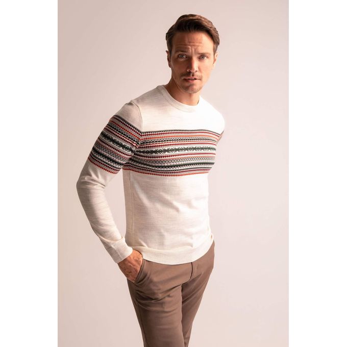 Defacto Regular Fit Crew Neck Sweater