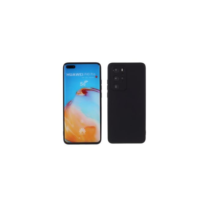 Pochette Silicone Noir pour Huawei P40 PRO