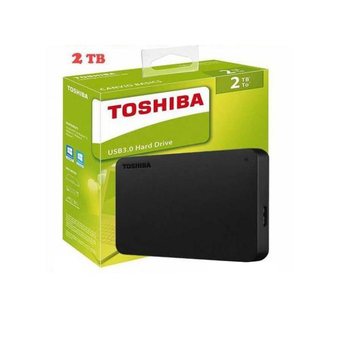 Disque dur externe TOSHIBA Canvio Basics 2 To noir Pas Cher 