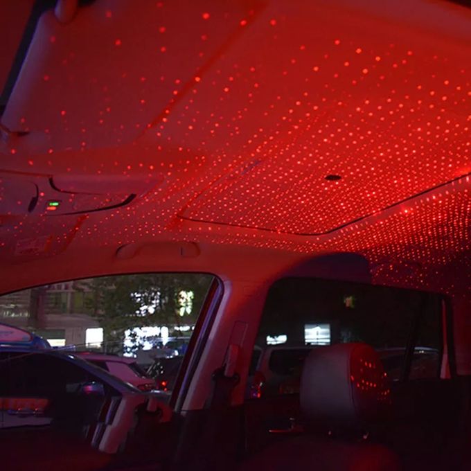 Lampe de projecteur Led pour toit intérieur de voiture, Usb, lumière  étoilée, atmosphère, ciel étoilé, nuit