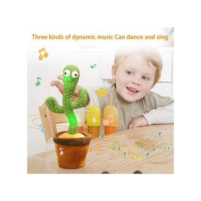 Jouet bebe cactus qui danse et répète ,Parle et Chantant 120