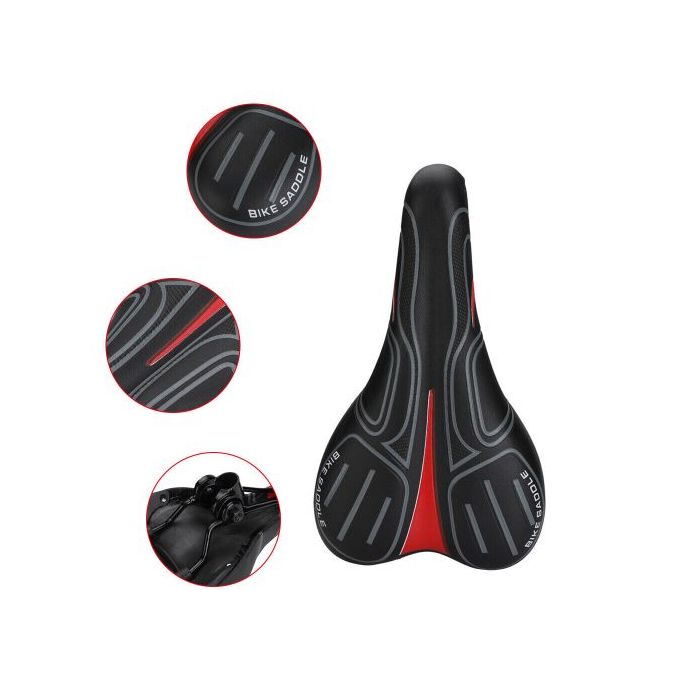 Selle de vélo anti-bruit réglable, support absorbant les chocs, siège de  vélo, accessoires d'équitation - AliExpress