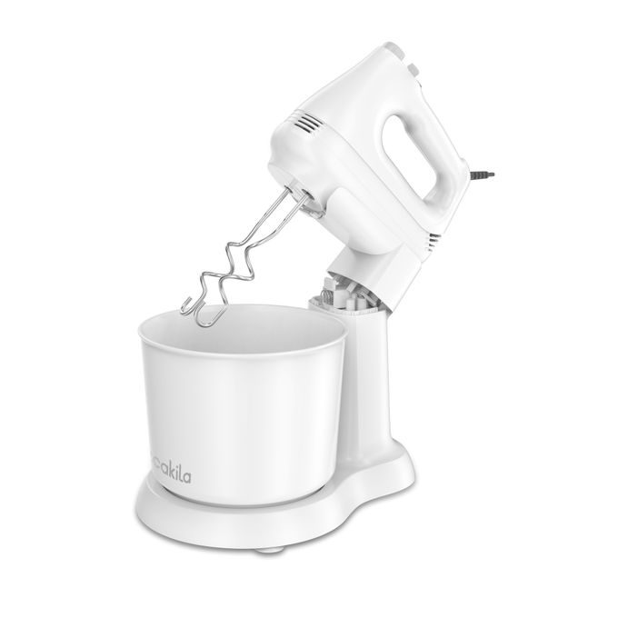 Batteur électrique avec bol 200W 5 vitesses