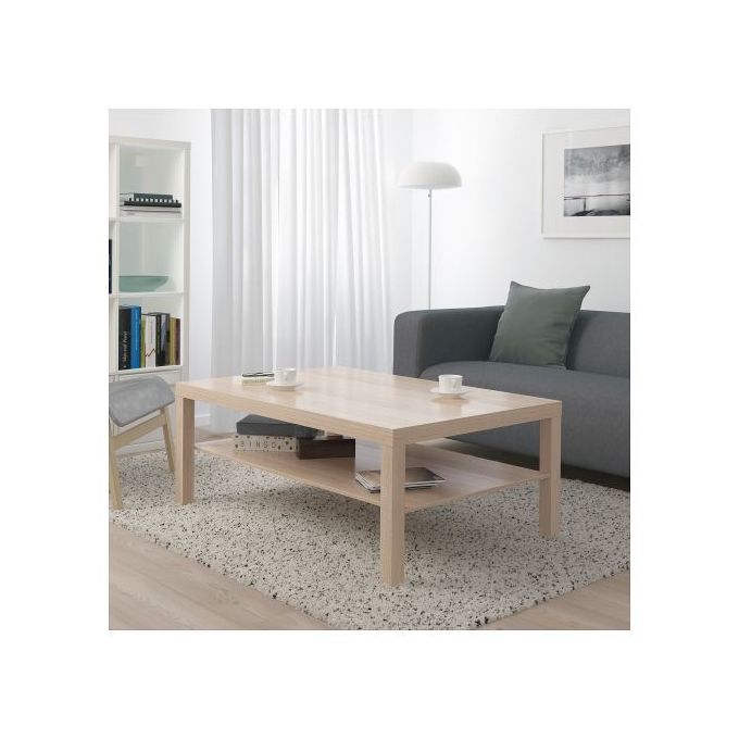 Ikea Table Basse Salon Sejour Effet Chene Teinte Blanc 118 X 78 Cm A Prix Pas Cher Jumia Maroc