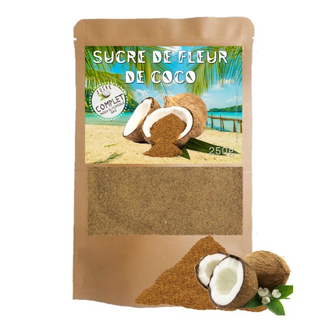 Sucre de fleur de coco (250g) – Au Gramme Près