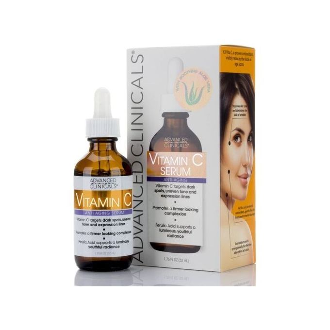Advanced clinicals SERUM Vitamine C avec l'Aloe Vera > (52 ML) > ANTI-AGE > Made in USA
