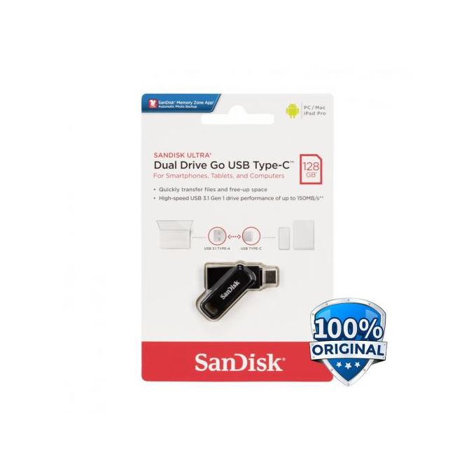 SanDisk 128 Go Ultra, clé USB Type-C 3.1, Gén. 1…