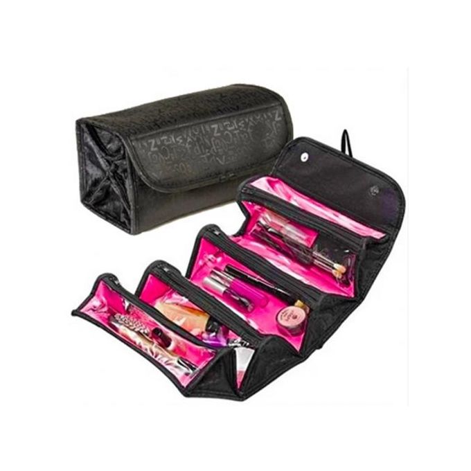 Generic Trousse de maquillage Sac à cosmétiques pliable, Organisateur  Pochette Bijoux à prix pas cher