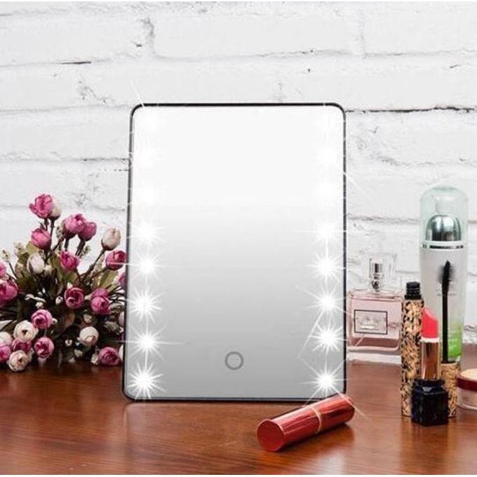 Miroir Lumineux Avec Eclairage Integre L 90 X H 70 Cm Looka