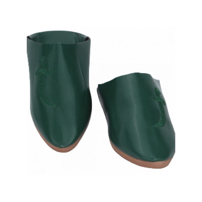 Jabador Maroc Babouche Garcon Vert Royale
