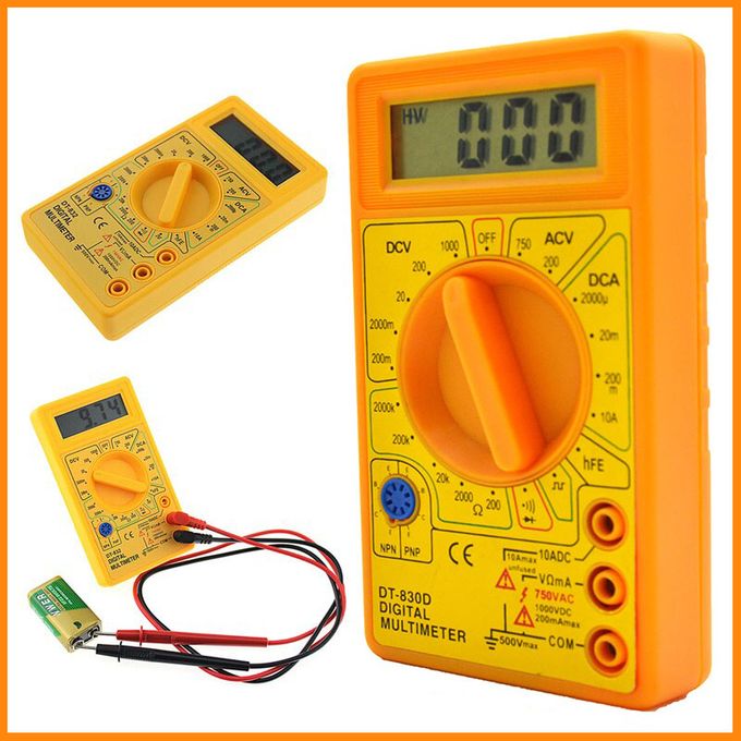 LCD Numérique Multimetre DT-830B Electrique Maroc