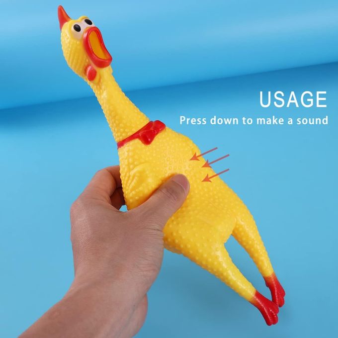 Jouet en silicone pour enfants - VGEBY - Poulet catapulte - Jouet en  caoutchouc extensible - Non toxique