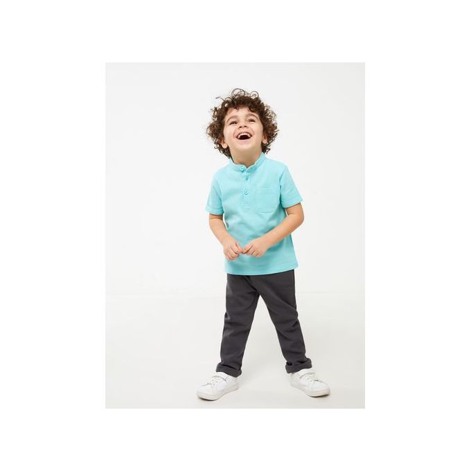 Lc Waikiki Ensemble 2 pièces - T-shirt et pantalon à manches courtes pour bébé garçon avec