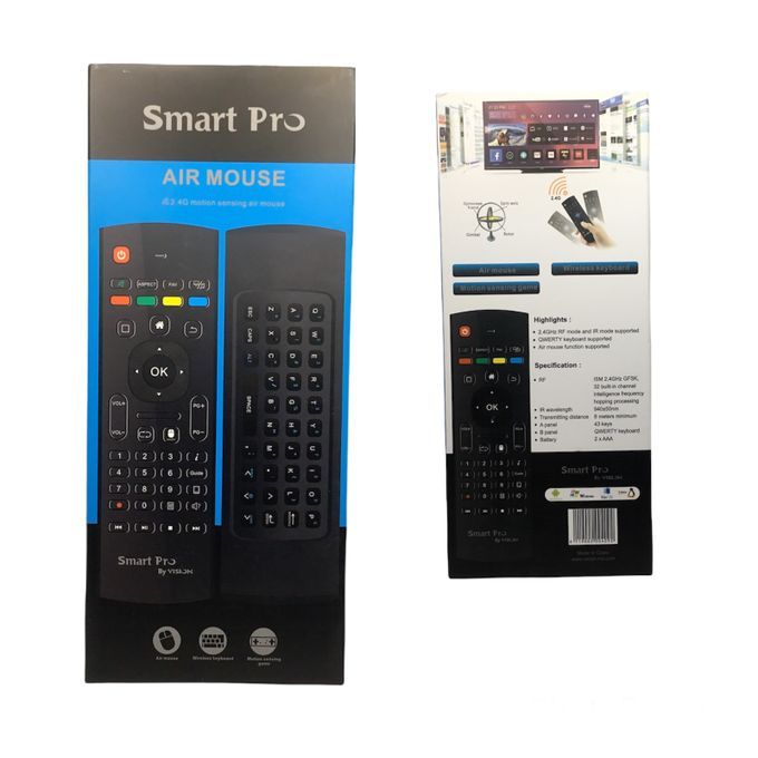Smart Pro Télécommande  PC Tv Box Tv Air Mouse