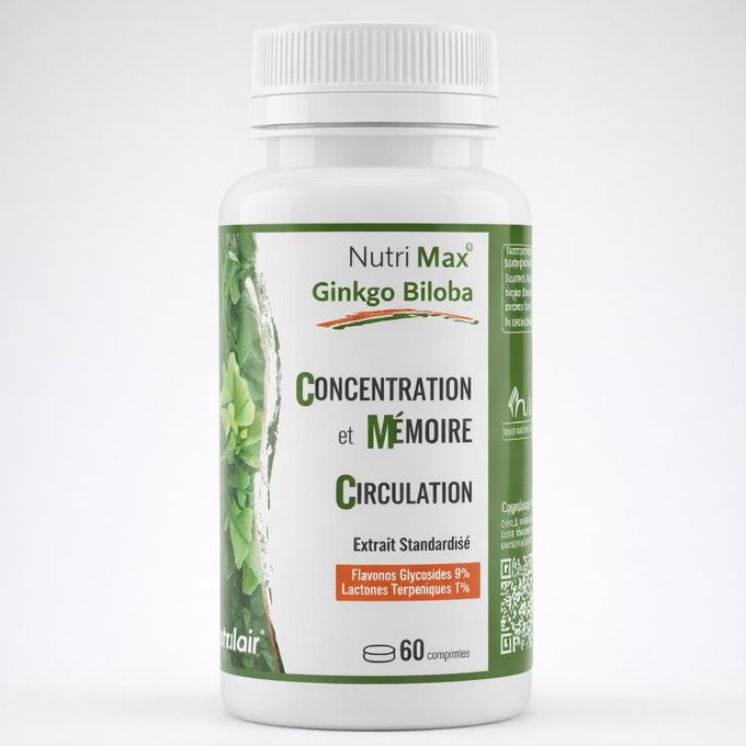 NUTRIMAX GINGKO BILOBA 60CP