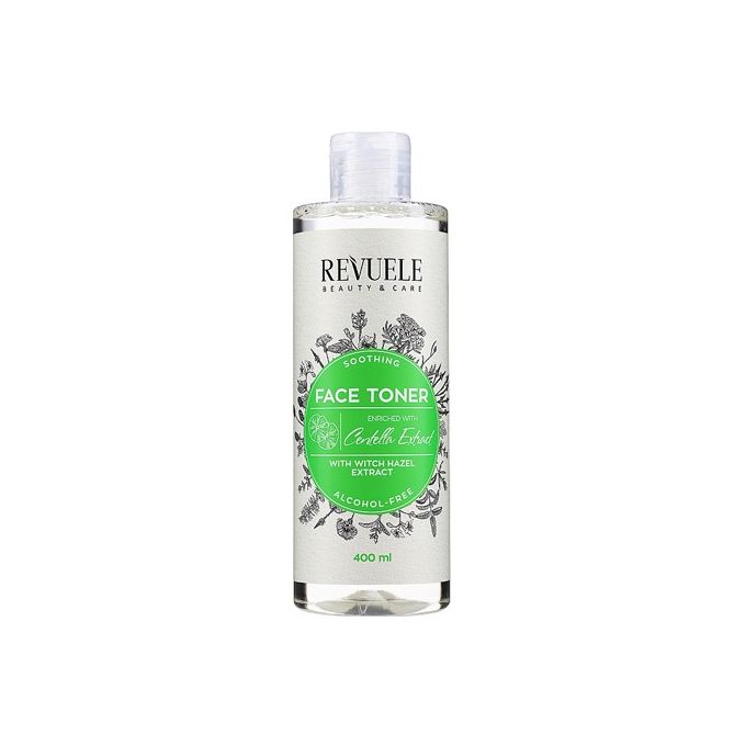 Revuele Face Toner With Witch Hazel and Centella Extract 400ml