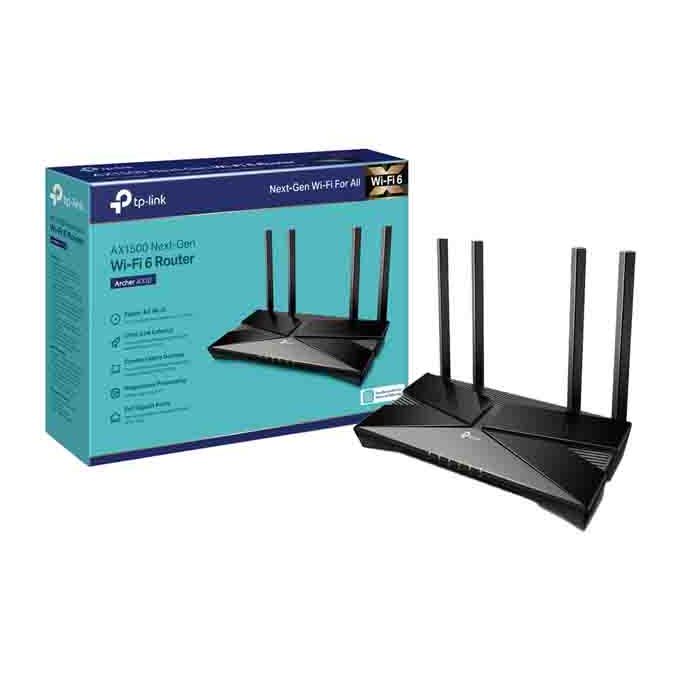 Routeur Wifi 6 - AX 1500 Mbps Bi-bande Gigabit