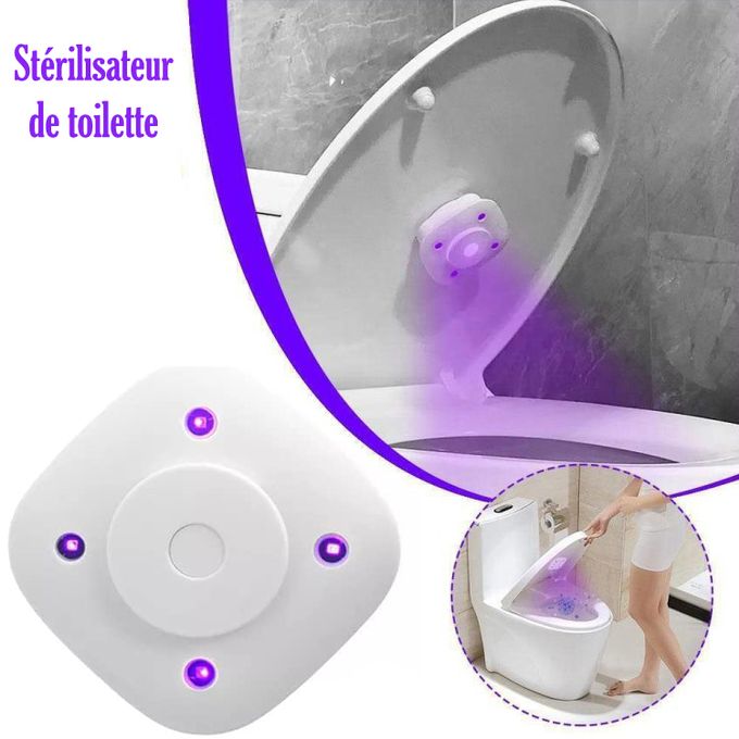 Generic Lampe de toilette intelligente, stérilisateur UV desinfectant -  Prix pas cher