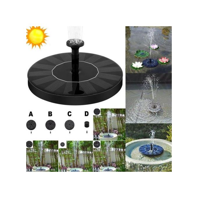 Achetez en gros Mini Pompe à Eau Solaire Pour Décoration De Jardin Et  Fontaine D'eau. Chine et Pompe à Eau Solaire à 8 USD