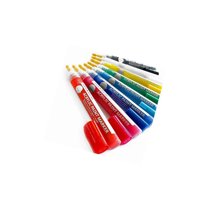 ✓ Daler Rowney Lot de 5 Marqueurs Acryliques couleur Surtido en stock -  123CONSOMMABLES