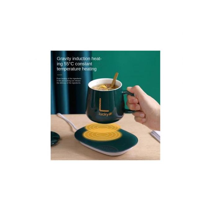 Generic Tasse chauffante électrique avec coussin USB, pour le café