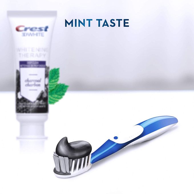 Crest كرست ثري دي وايت وايتنينغ ثيرابي معجون أسنان مع فلوريد فحم 90 مل جوميا المغرب