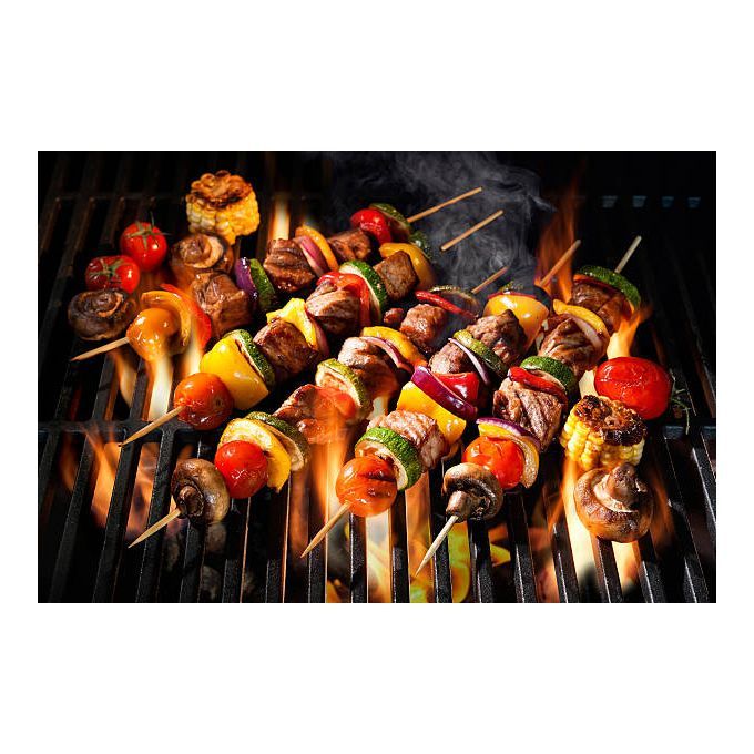 Generic 500 Piques En BOIS / BROCHETTE BARBECUE / brochettes Shish 30 cm à  prix pas cher