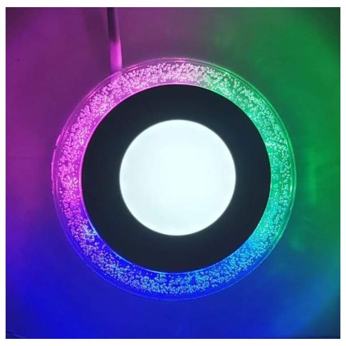 Generic 4pes Spot Led Double couleur pour plafonniers rond à prix pas cher