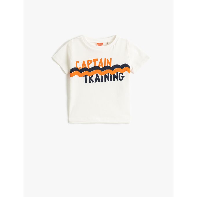 Koton Tshirt Garçon - Blanc Ecru
