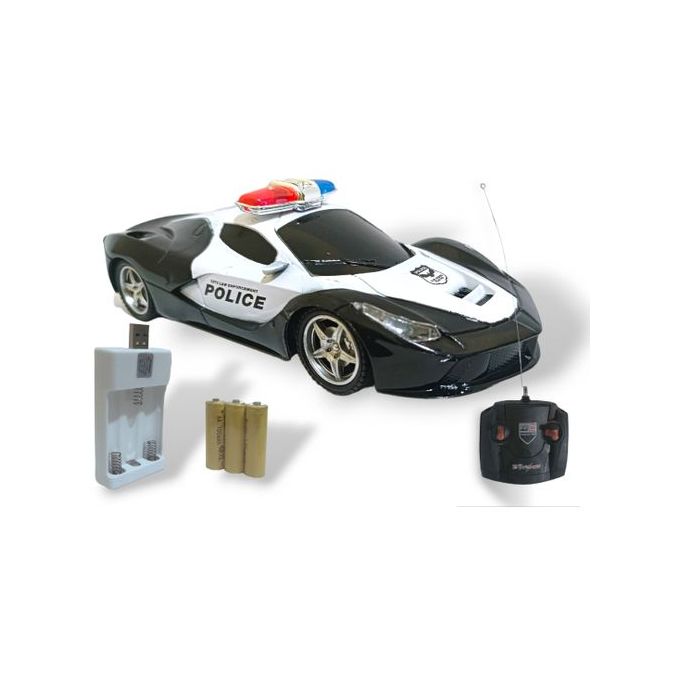 Generic Voiture de police voiture de police telecommandee sans fil amusante a jouer a prix pas cher Jumia Maroc