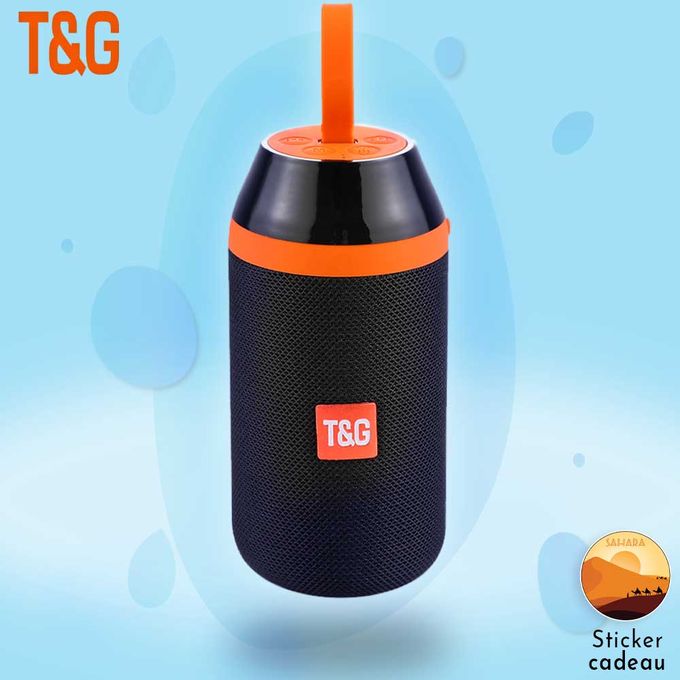 20% sur Enceinte Bluetooth T&G 104 Portable Bleu - Enceinte sans fil