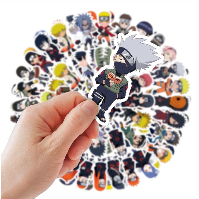 Stickers Naruto: Shippuden (16pièces) Autocollant Vinyle Décoration PC  Portable - autocollant réfrigérateur - Hight Quality à prix pas cher