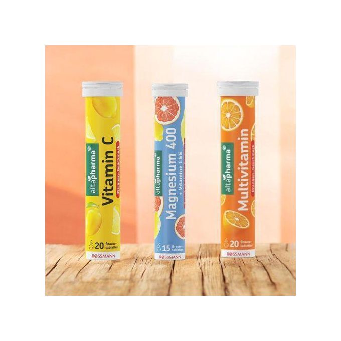 Altapharma Pack 3 Tubes de Multivitamines, Minéraux + Magnésium ...