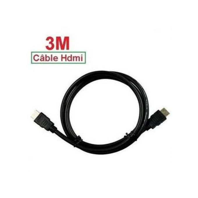 Generic CABLE HDMI 3M FULL HD à prix pas cher
