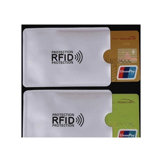 Rfid 4 pièces Protection Carte Bancaire Electronique Anti Vol, Anti  Piratage 4 piéces à prix pas cher