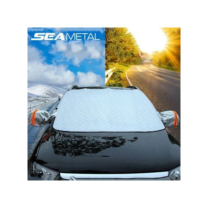 Couverture Pare Brise Voiture, Protege Pare Brise Anti Givre Hiver