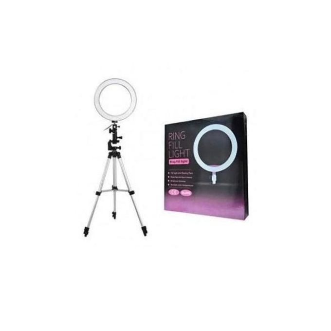 7€19 sur Godyluck Anneau De Lumière LED Ring Light Lampe Circulaire  Bicolore Eclairage Vidéo Pour Le Maquillage Noir - Accessoire photo - Achat  & prix