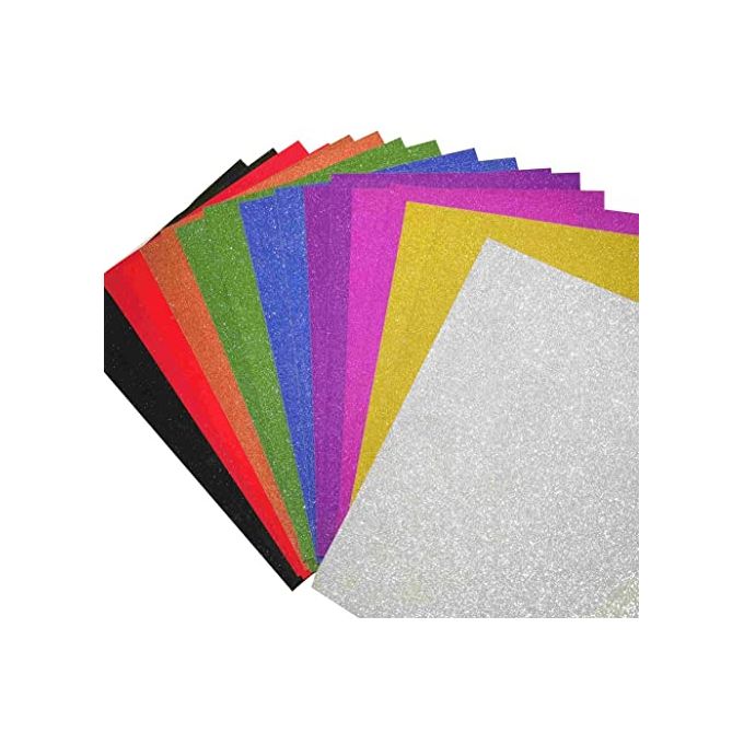 Maped Feuilles de Papier Mousse Brillants Paillettes 10 à prix pas cher