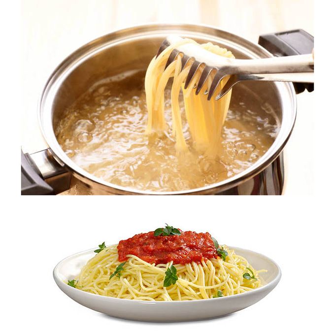 Pince à spaghetti 25,4 cm - Facile à utiliser - Pince à spaghetti - Pince  alimentaire avec pointe en silicone pour servir des aliments, pâtes pour