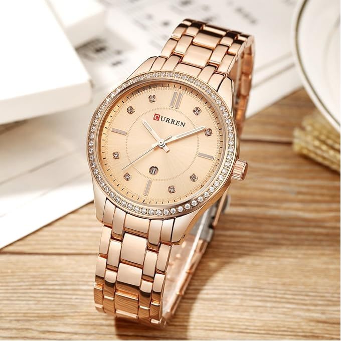 Curren Montre Mouvement a quartz 9010 Cadran rond Bracelet en acier inoxydable a prix pas cher Jumia Maroc