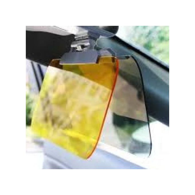 Hltd Pare-soleil de voiture extension, 2 en 1 HD Jour et Nuit anti reflets  pare-brise Conduite Visière