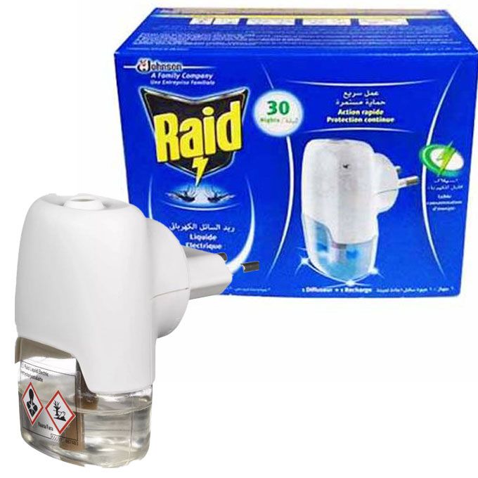 RAID diffuseur électrique Anti-moustique 45 Nights .Supermarché épicerie en  ligne Maroc ,Tanger,Casablanca.