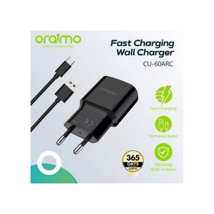 Chargeur rapide ORAIMO Pour Smartphone Android CU60AR - Kevajo