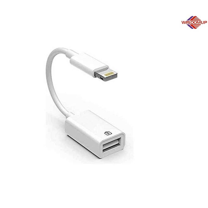 Generic adaptateur cable Transfert OTG iphone Lightning A Usb 3.0 Plug and  Play à prix pas cher