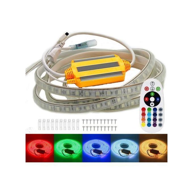 Contrôleur Rubans LED RGB 220V AC+télécommande RF 28 Touches Access