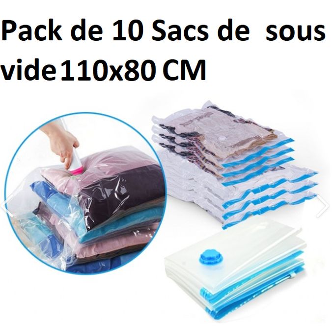 Lot de 10 sacs vide air