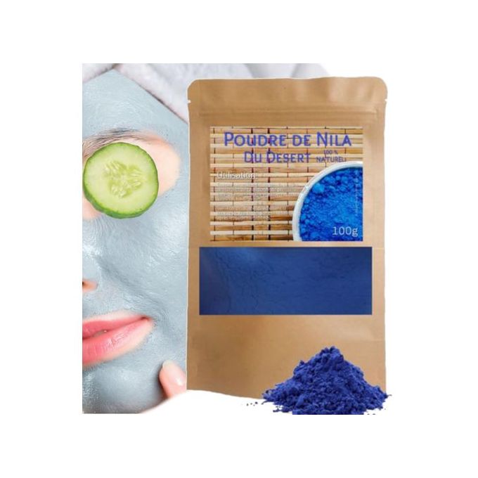 POUDRE DE NILA SAHRAOUIA BLEUE INDIGO 100% NATUREL 100g