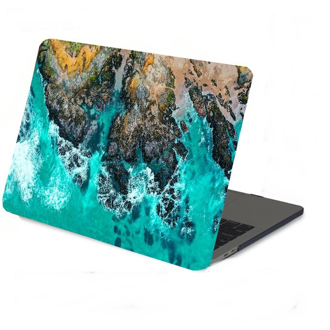 plage autocollants pour ordinateur portable , sticker laptop .