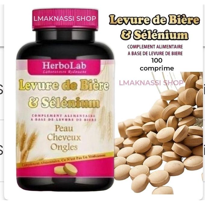 Herbo Ridouane Levure de bière & sélénium 100 comprimés