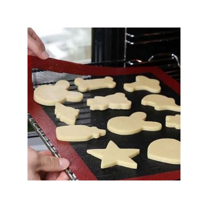 Generic Tapis de Cuisson Silicone Micro-perforé pour Biscuits Tapis de Four  Antidérapant à prix pas cher